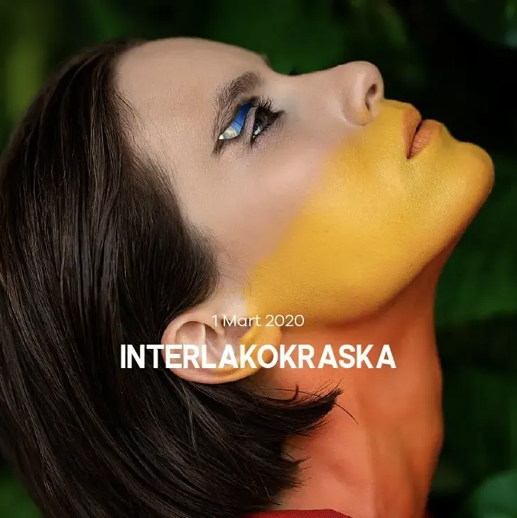 pintura facial amarilla